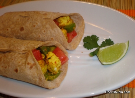 Paneer Kathi Rolls
